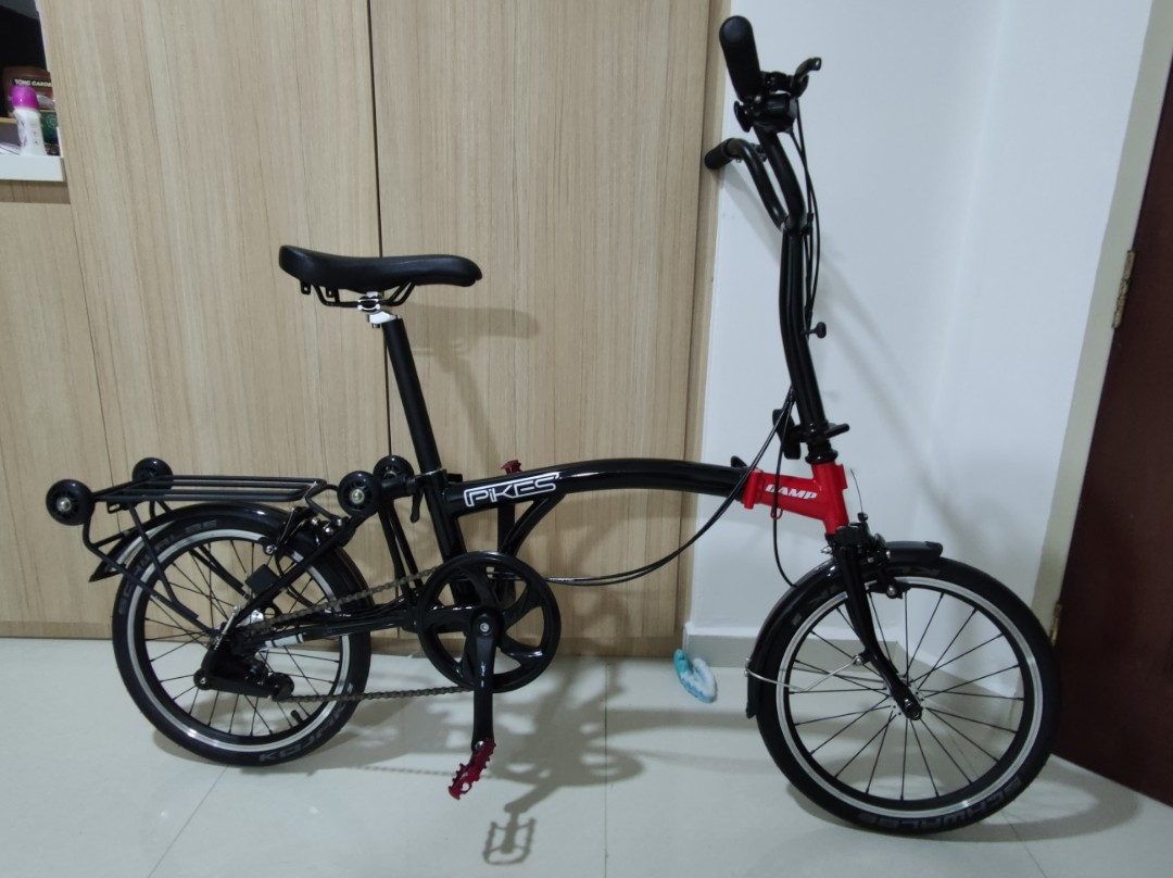 Camp pikes sales folding bike