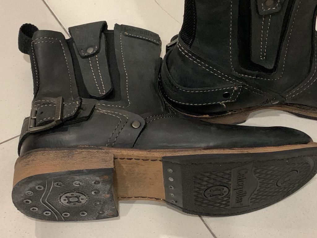 Caterpillar motorcycle cheap boots