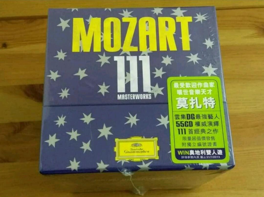 CD 古典系列莫札特MOZART 111 Masterworks 55CD Boxset (限量編號版