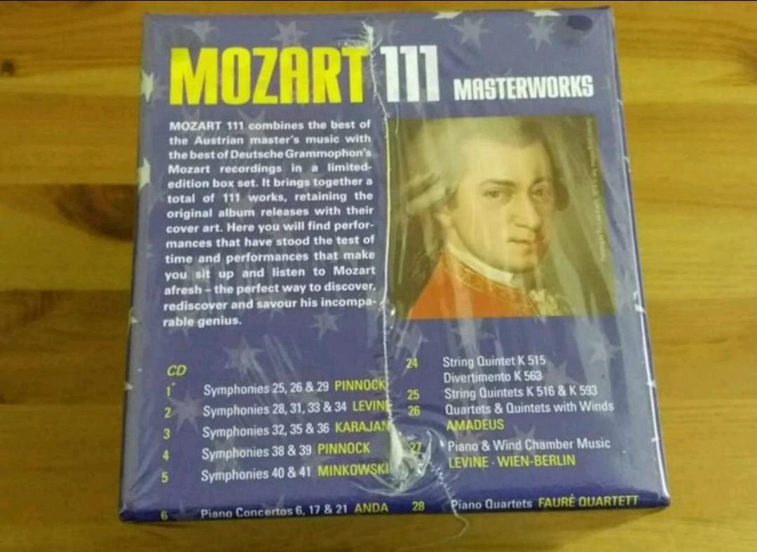 CD 古典系列莫札特MOZART 111 Masterworks 55CD Boxset (限量編號版