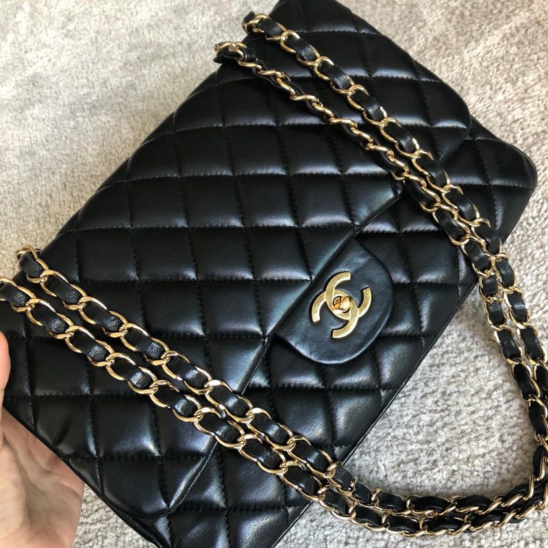 Chanel jumbo single flap lambskin Clearance