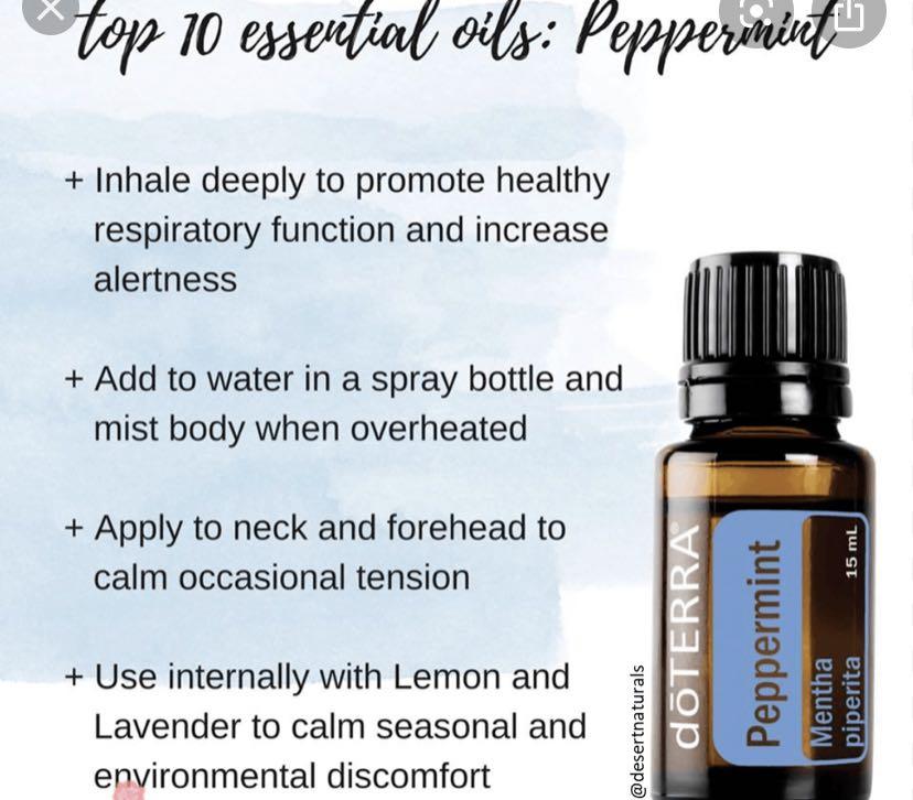 Doterra peppermint best sale oil