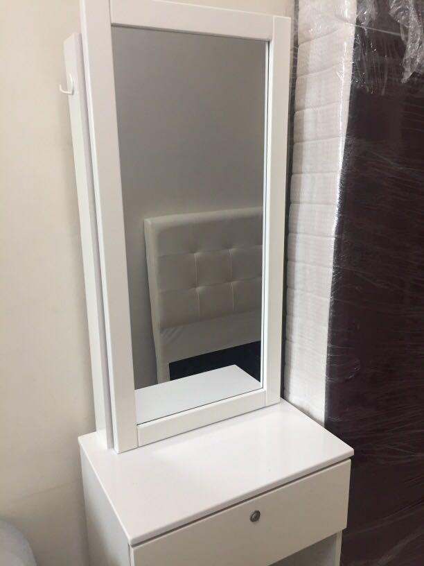 Dressing Table With Mirror Furniture Shelves Drawers On Carousell