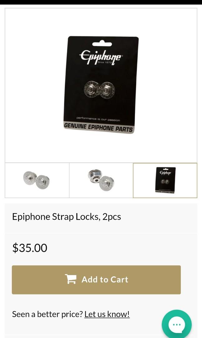 Epiphone | Epiphone Strap Locks