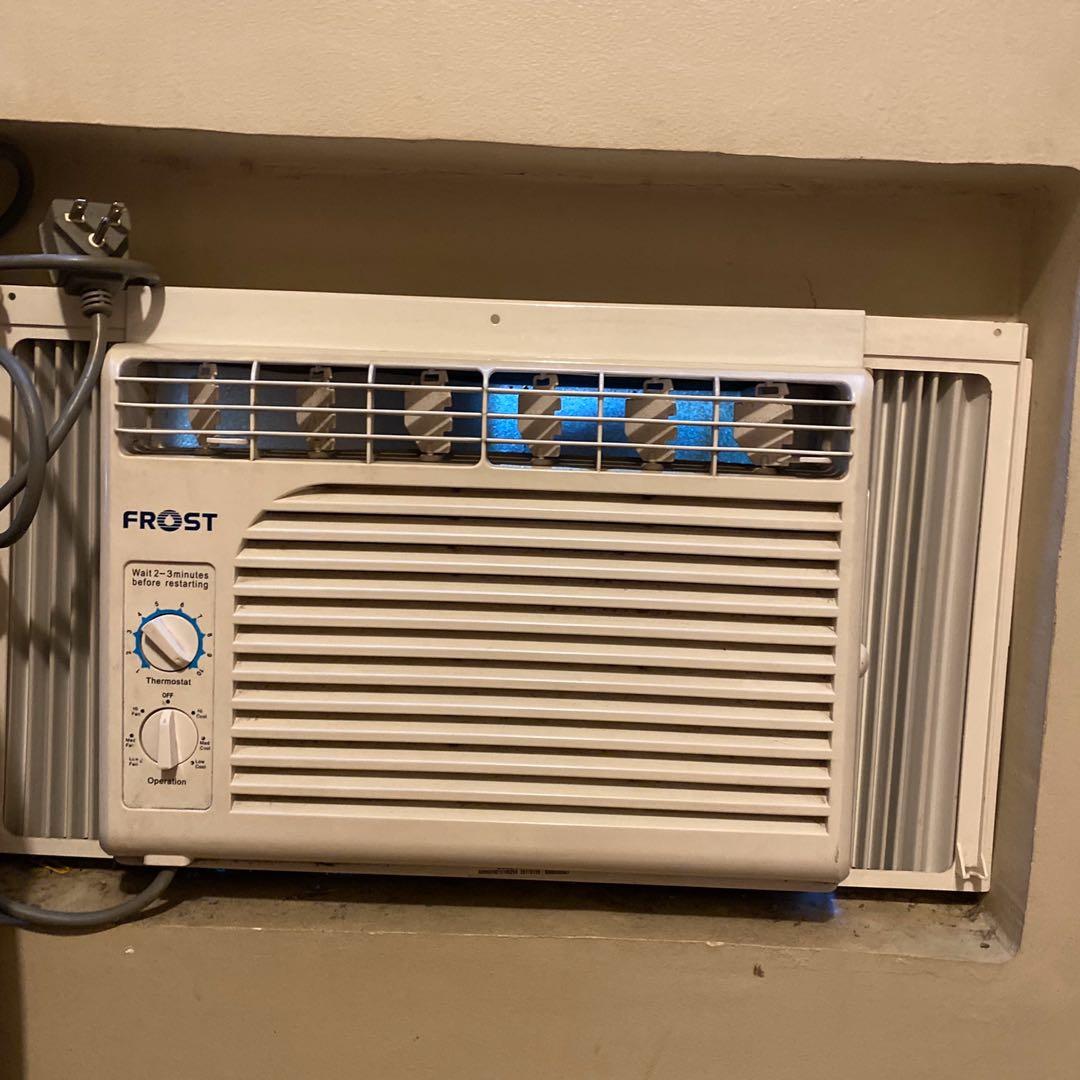 FROST Window Type Aircon, TV & Home Appliances, Air Conditioning and