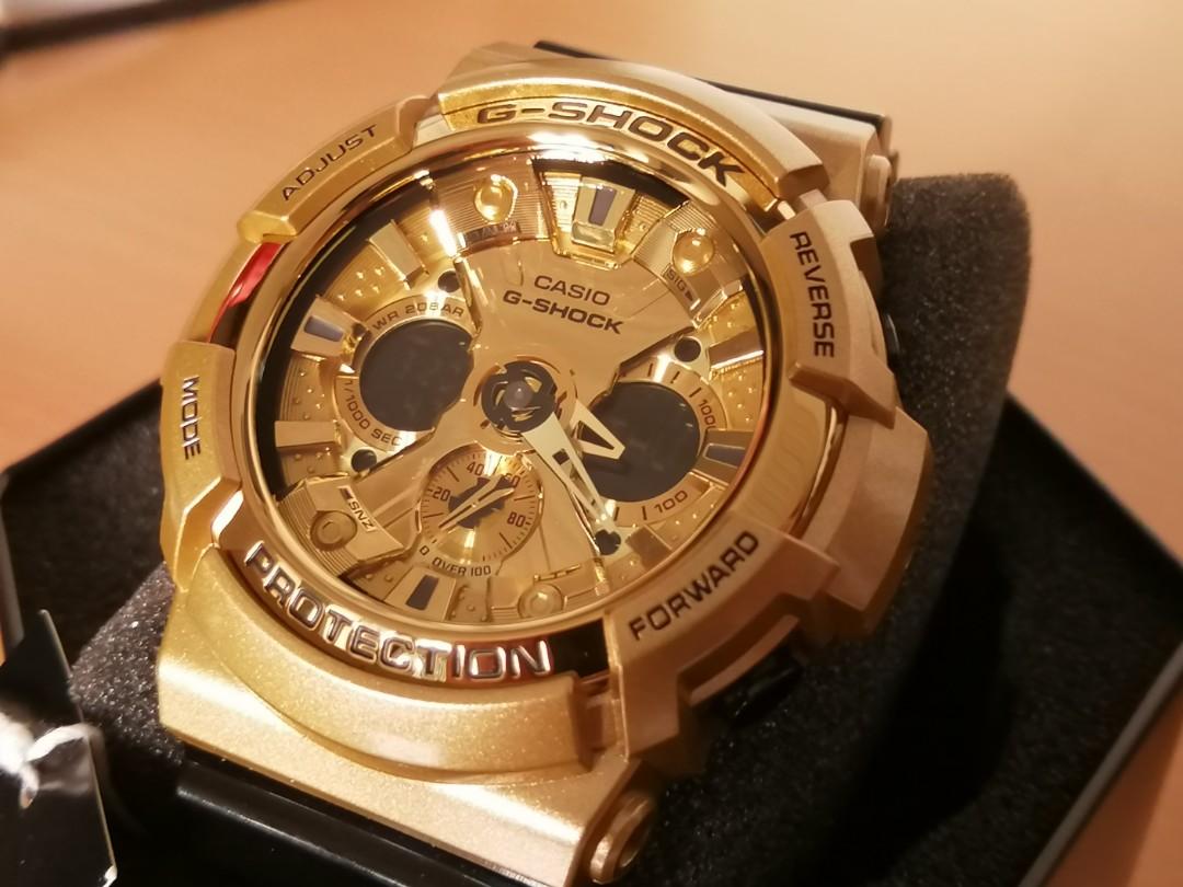 G shock ga 200 gold sales