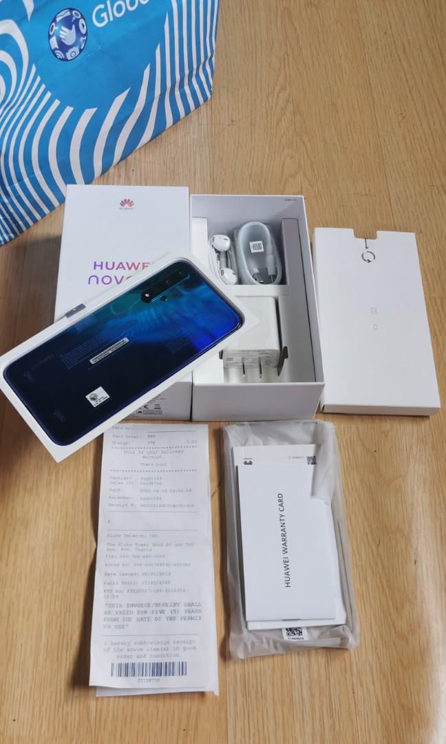 huawei nova 5t crush blue brandnew open check