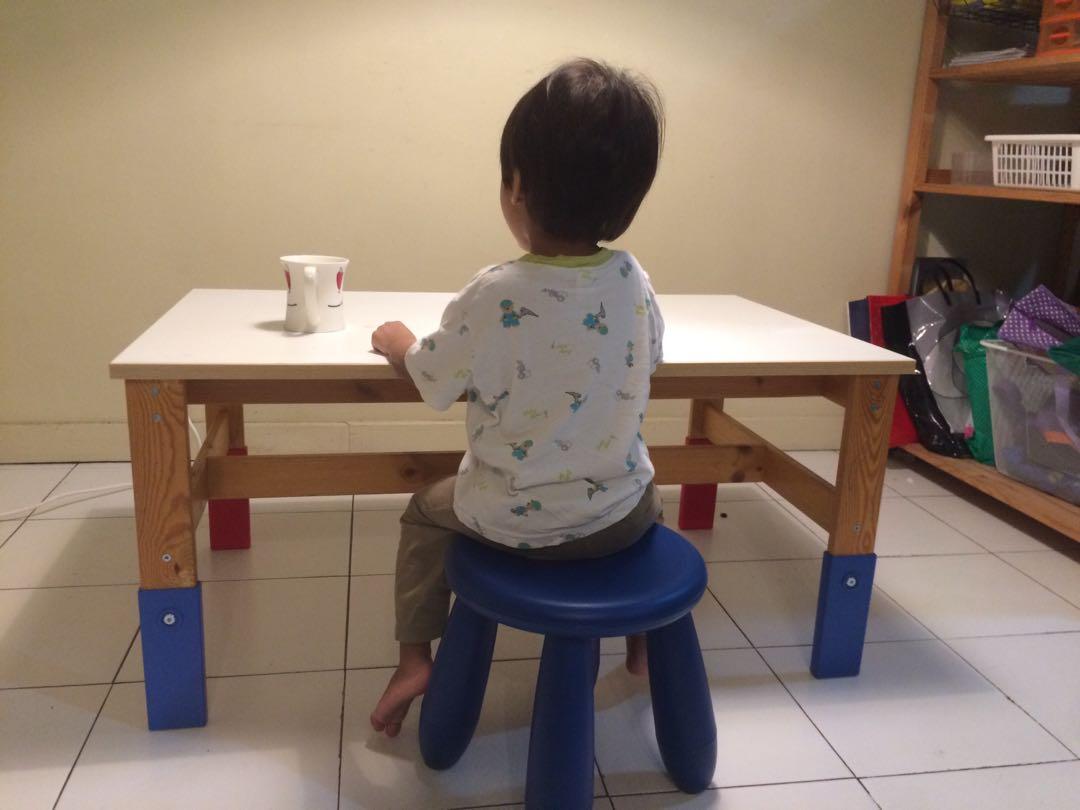 Ikea sansad children's table deals