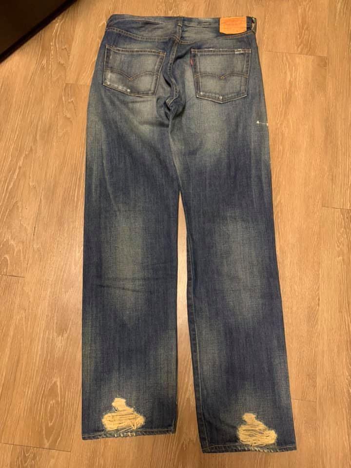 LVC 71501 J22 W34 Levis, 男裝, 褲＆半截裙, 牛仔褲- Carousell