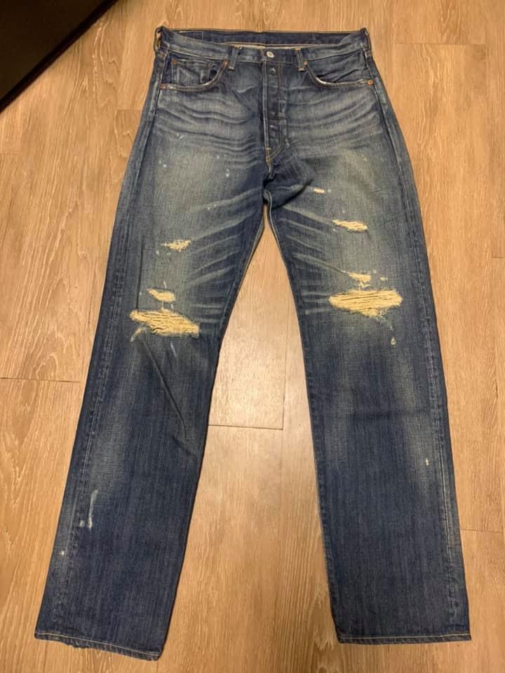 LVC 71501 J22 W34 Levis, 男裝, 褲＆半截裙, 牛仔褲- Carousell