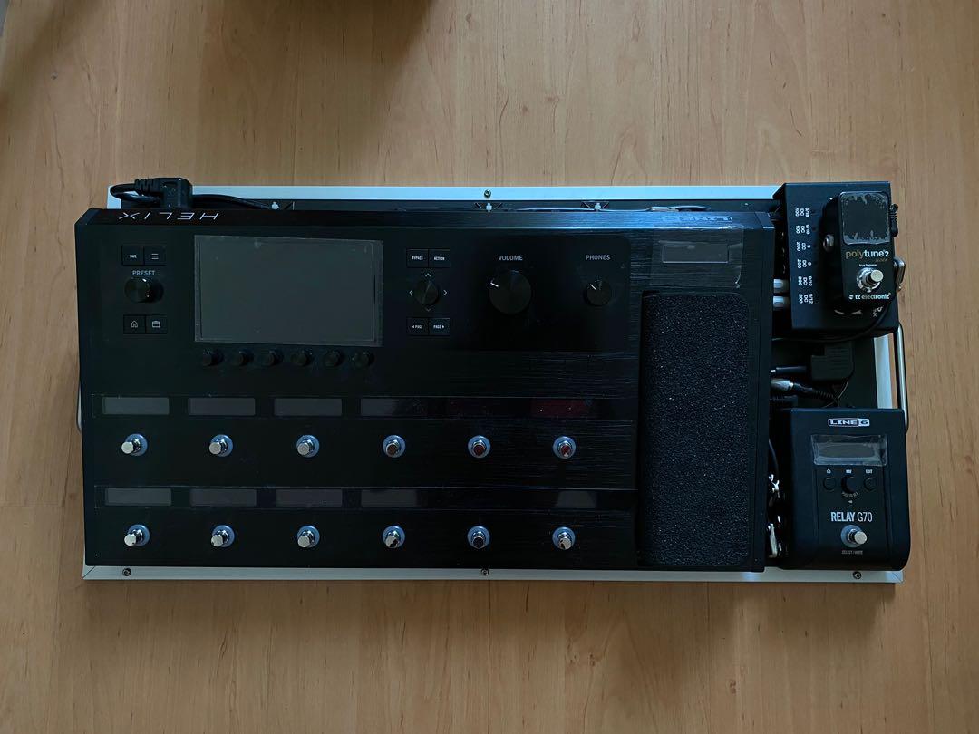 Line6 Helix Floor Rig Pelican Air 1615 Case Custom Pedalboard, Hobbies & Toys, Music & Media