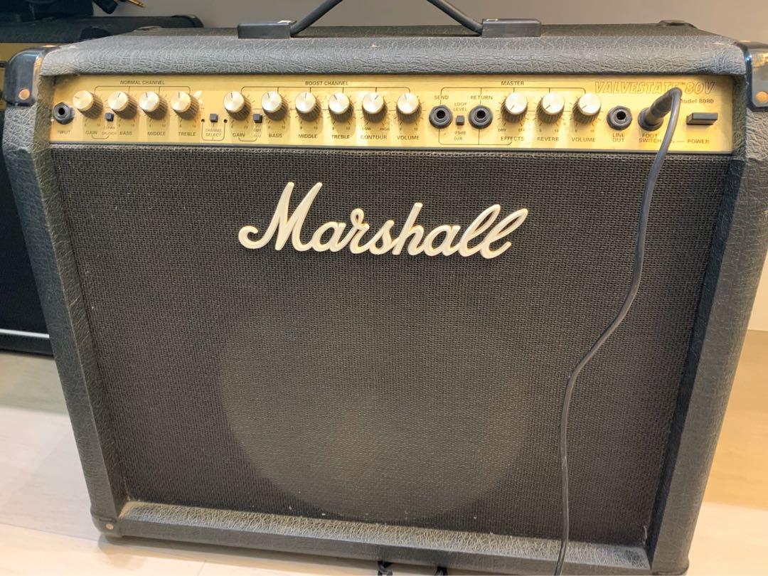 Marshall 8080 80w valvestate 1x12 combo amp, 興趣及遊戲, 音樂