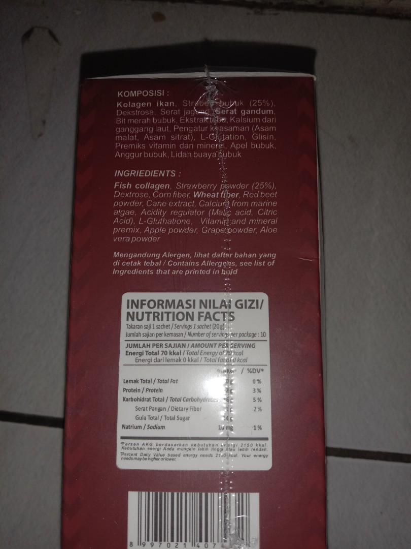 Minuman Kesehatan Serbuk Strawberry Dr Eco Racing Makanan Minuman Minuman Tidak Beralkohol Di Carousell