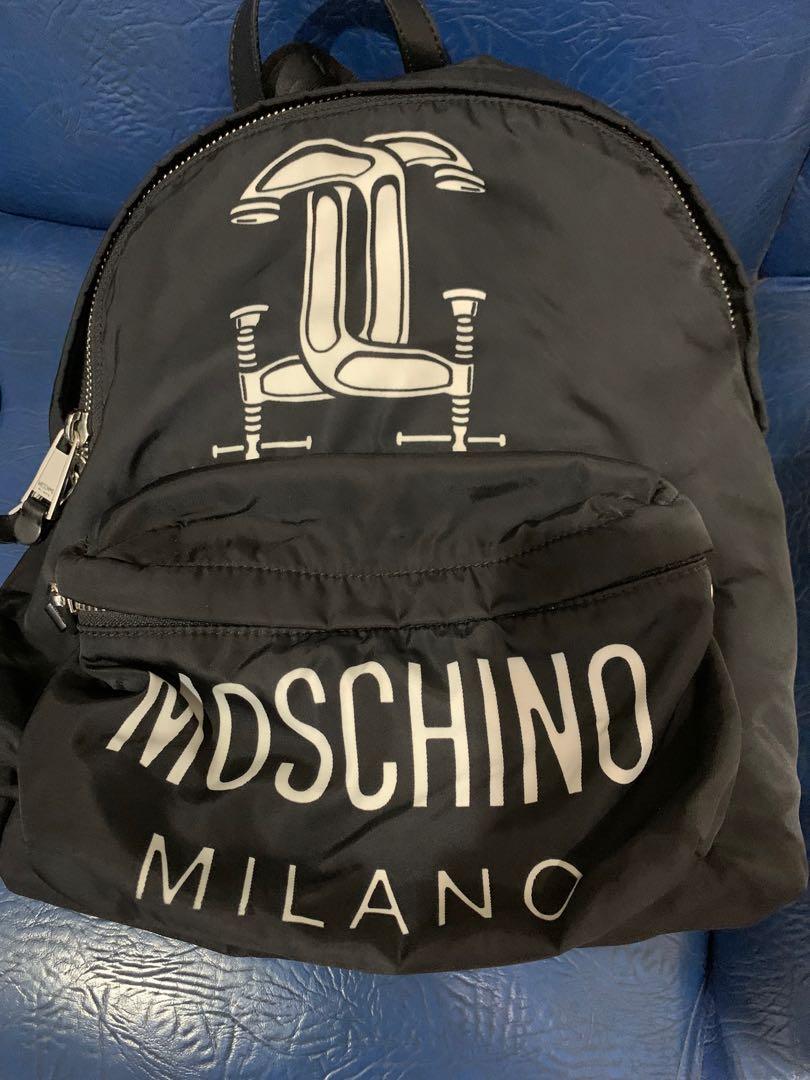 Moschino construction backpack 