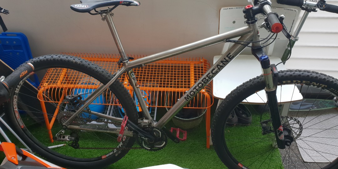 motobecane titanium frame