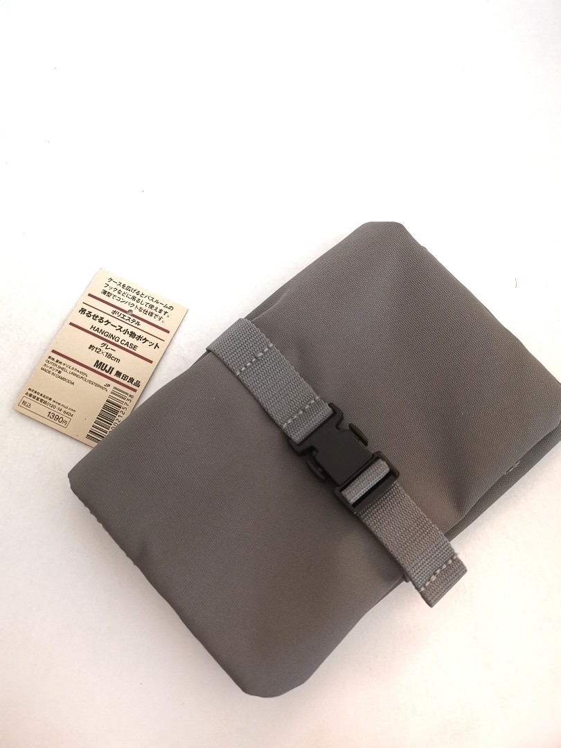 MUJI hanging case, Luxury, Bags & Wallets on Carousell