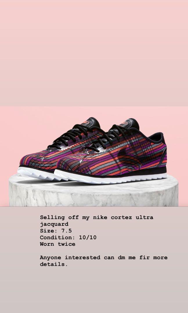 Nike cortez ultra jacquard Men s Fashion Footwear Sneakers on