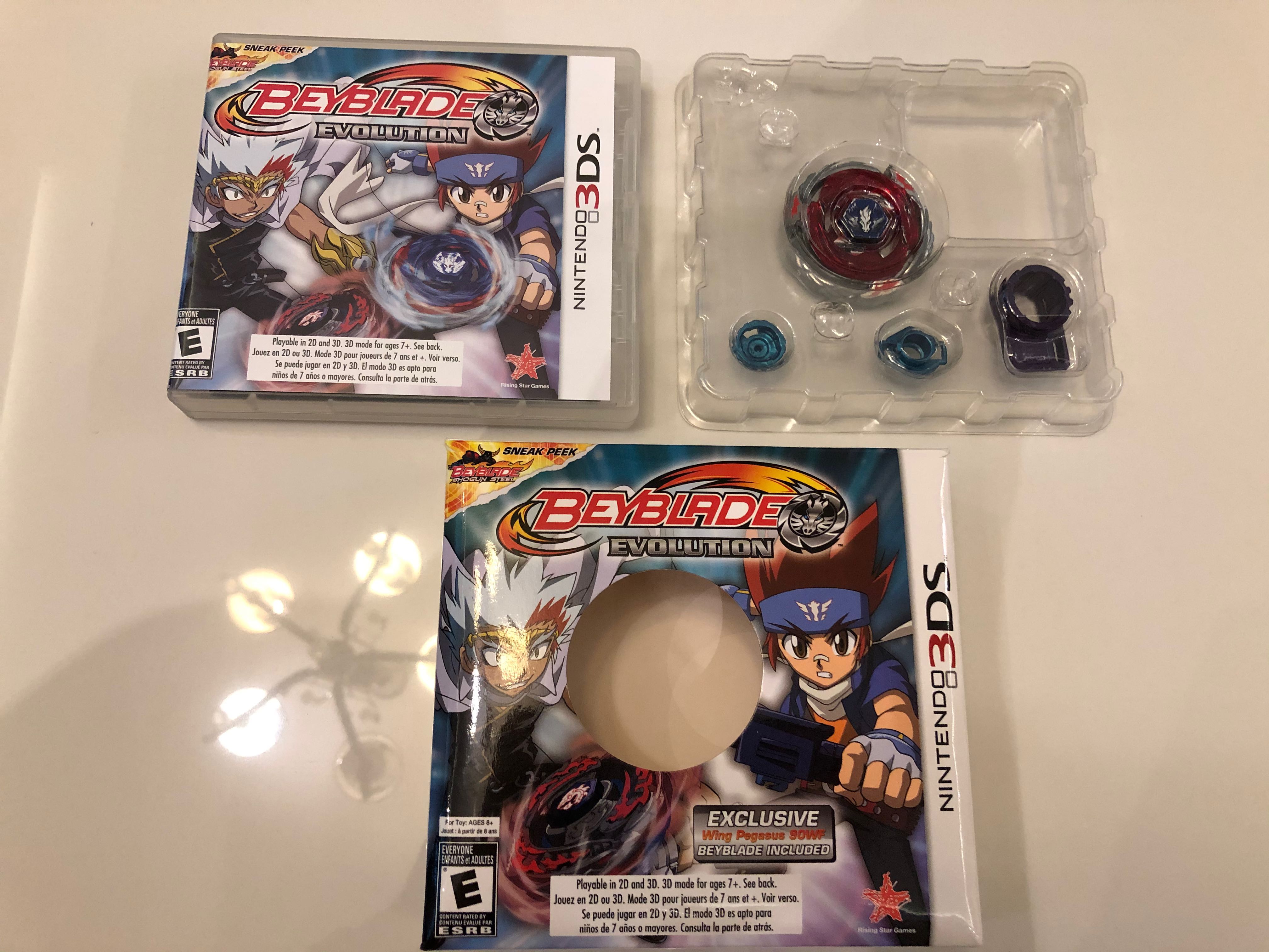 Nintendo 3ds beyblade hotsell