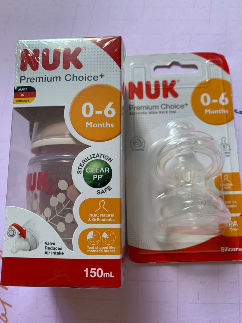 NUK Bottles, Babies & Kids, Nursing & Feeding, Breastfeeding & Bottle Feeding on Carousell