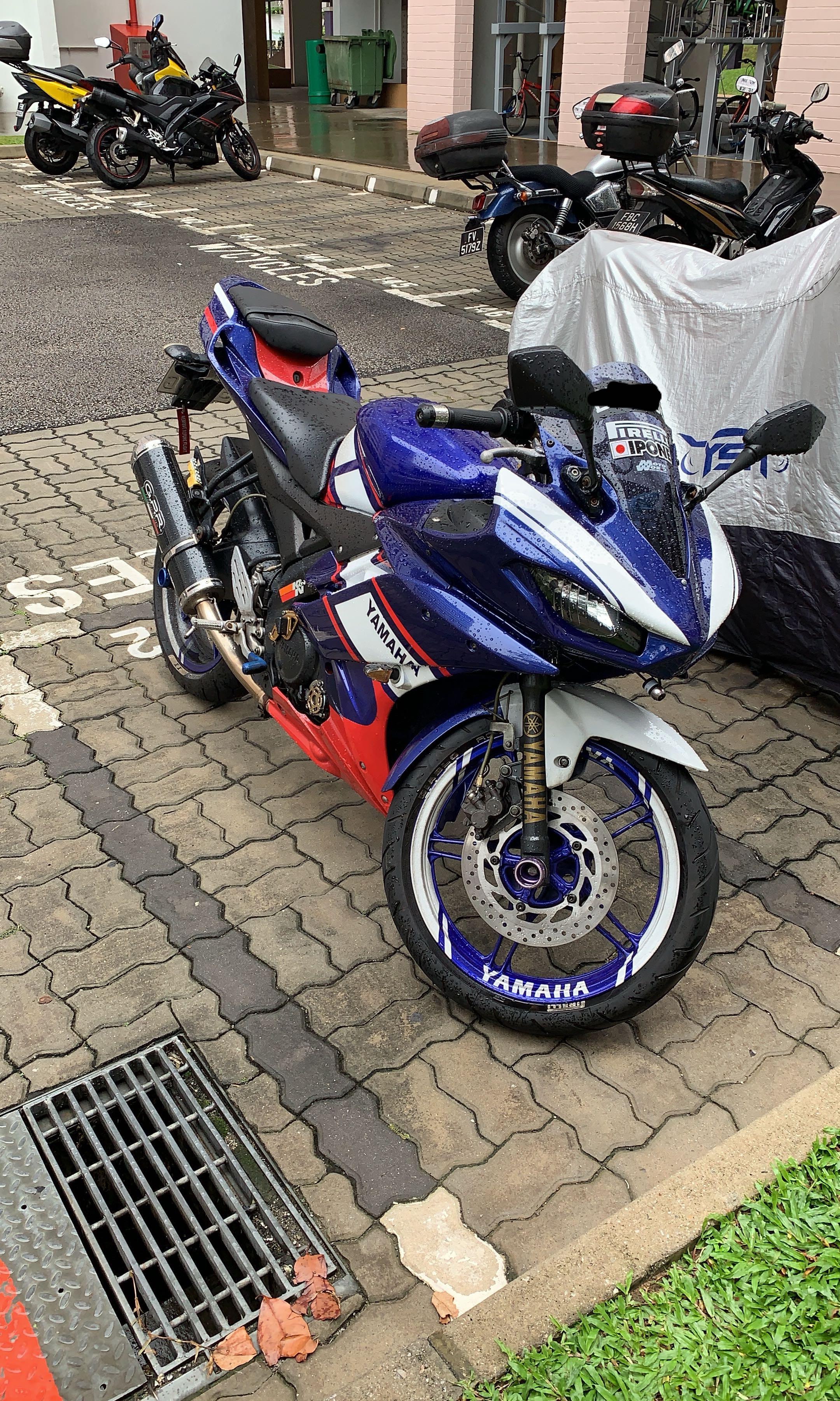 R15 v2 exhaust hot sale