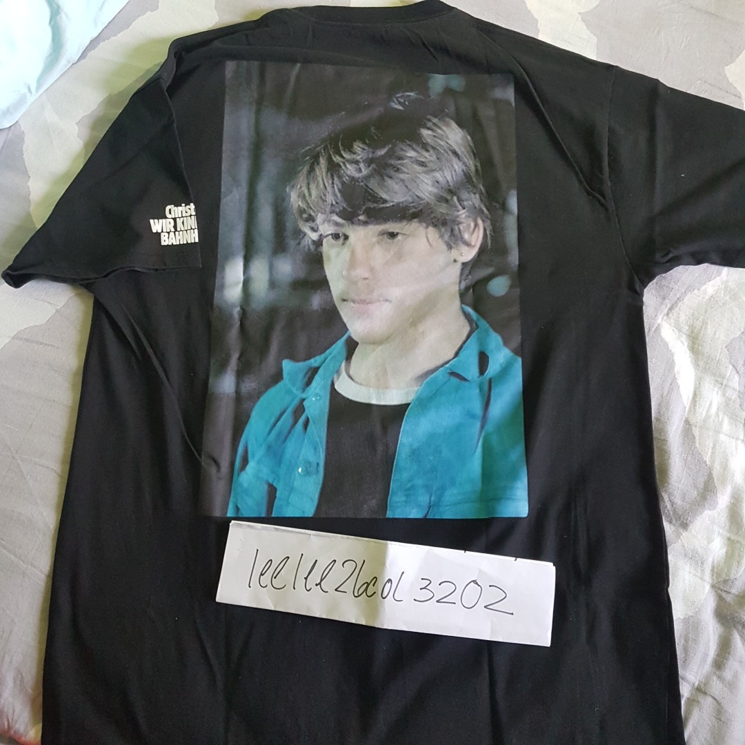 Raf Simons Christiane F. T shirt T shirt