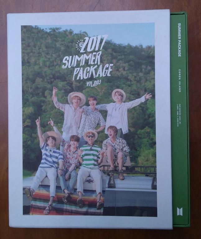 Rare BTS Summer Package 2017 In Coron (Category: K-Wave Merchandise) located in Quezon City. Submitted by cypher.triptych (Listing ID 277693389, Image 1). Description: No Selfie Book and PB everything else is there (OB, Fan, Stickers, DVD) Open for long reservation (max 3 weeks) Non-refundable reservation fee of 500.