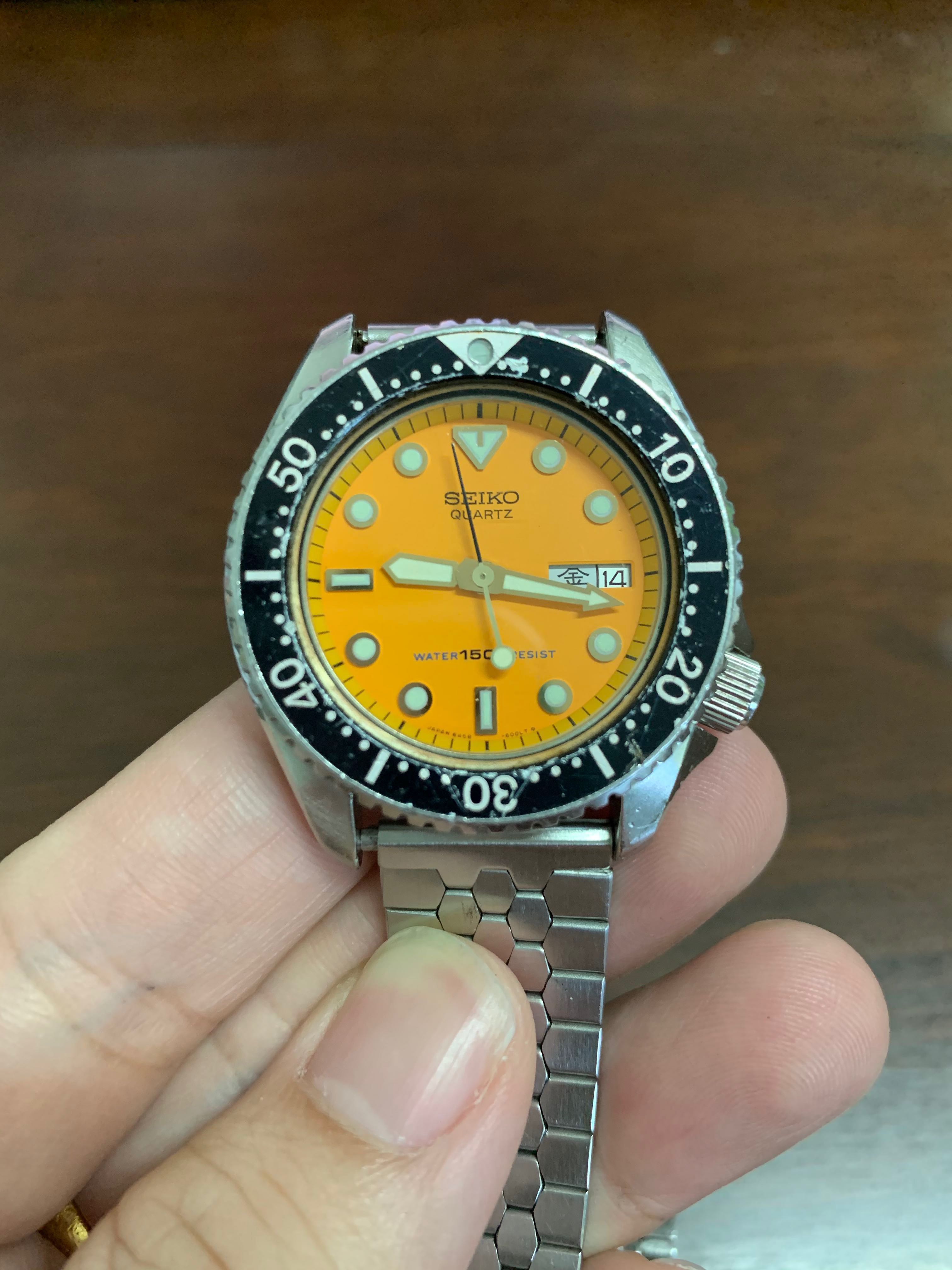 Rare Vintage Seiko Quartz Diver 6458-600A, Men's Fashion, Watches &  Accessories, Watches on Carousell