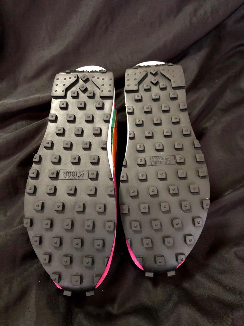 sacai waffle purple