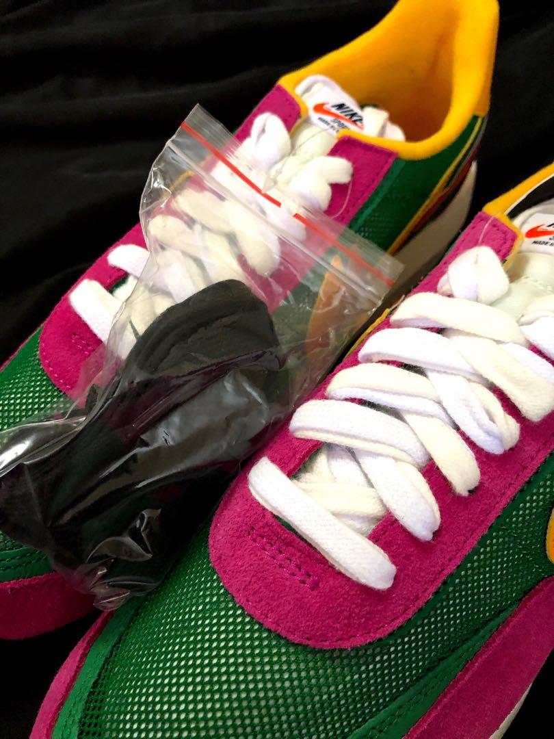 sacai waffle purple