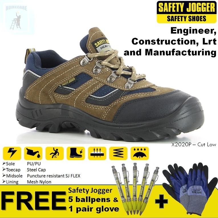 Safety Jogger X2020P S3 Low Cut Shoes Water Resistant Upper, Oil & Fuel ...