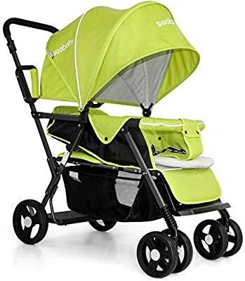 seebaby double stroller
