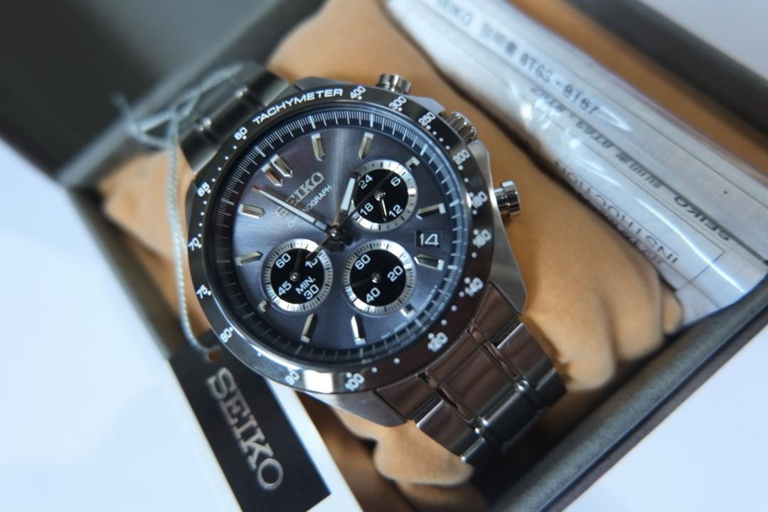 Seiko Spirit Quartz Chronograph SBTR027, Men's Fashion, Watches &  Accessories, Watches on Carousell