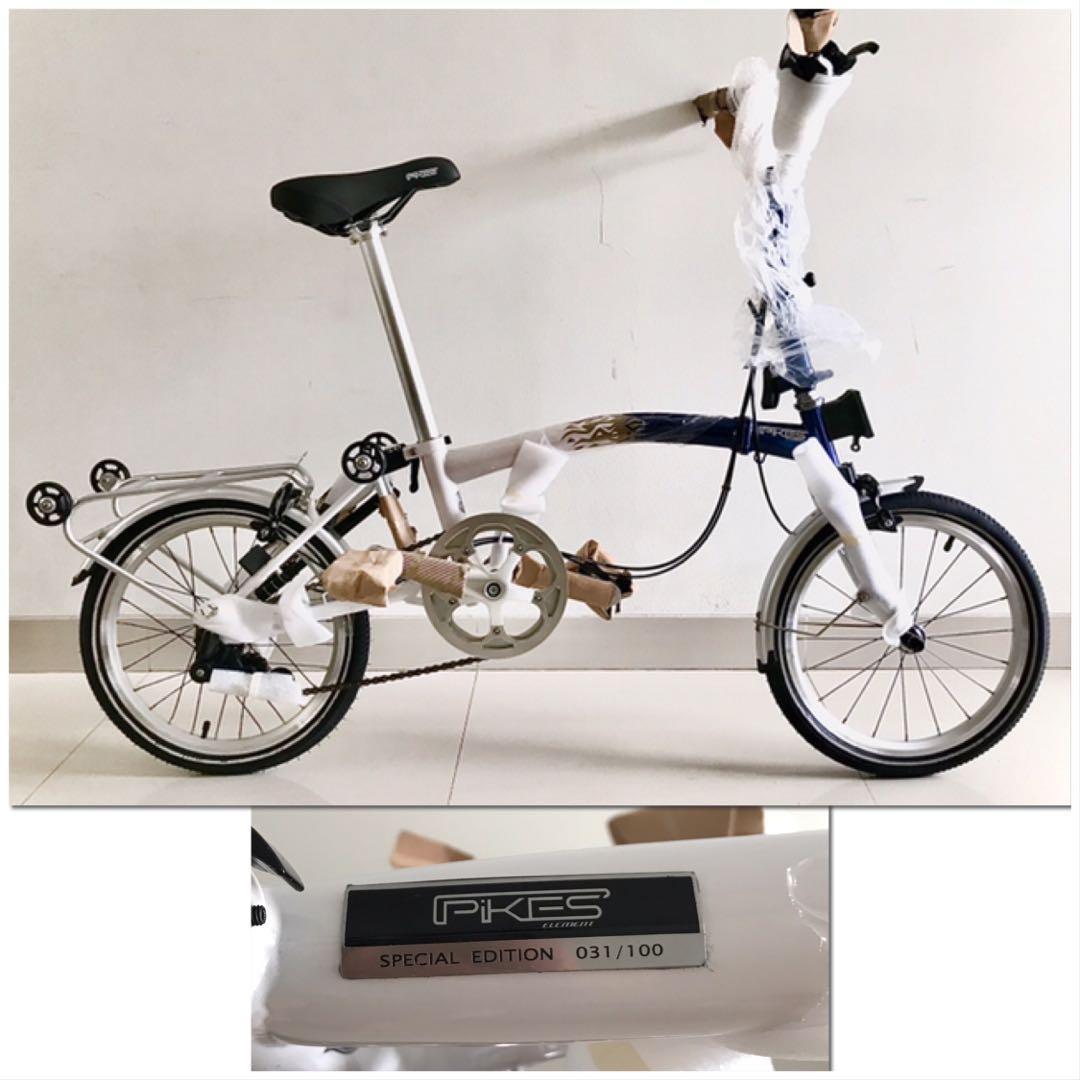 Sepeda Lipat 16 Inch Element Pikes 3s Limited Edition Olah Raga Sepeda Di Carousell