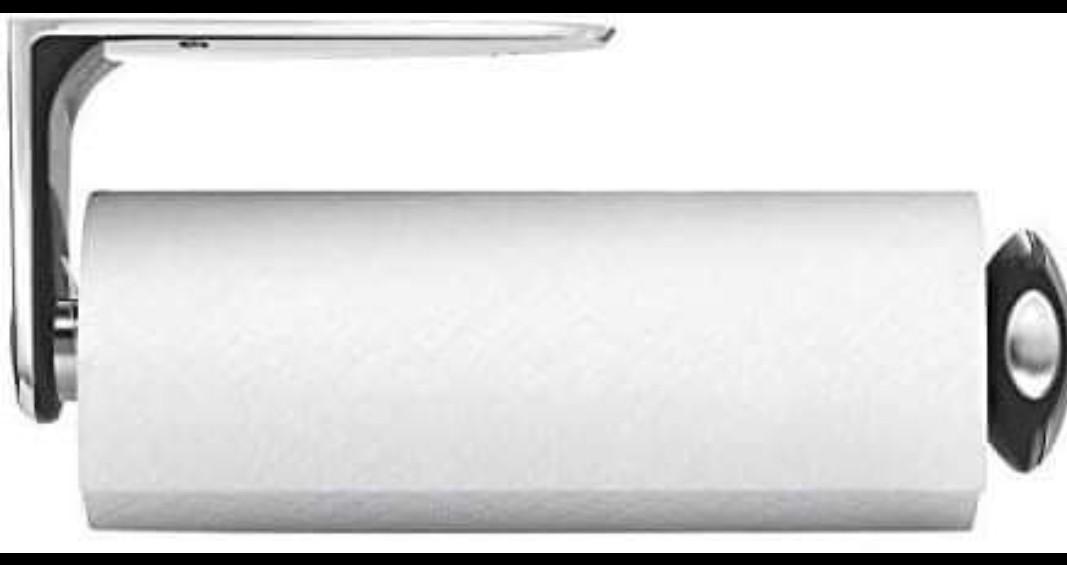 simplehuman Wall Mount Paper Towel Holder Stainless Steel Furniture Home Living Kitchenware Tableware Towels Napkins Holders on Carousell
