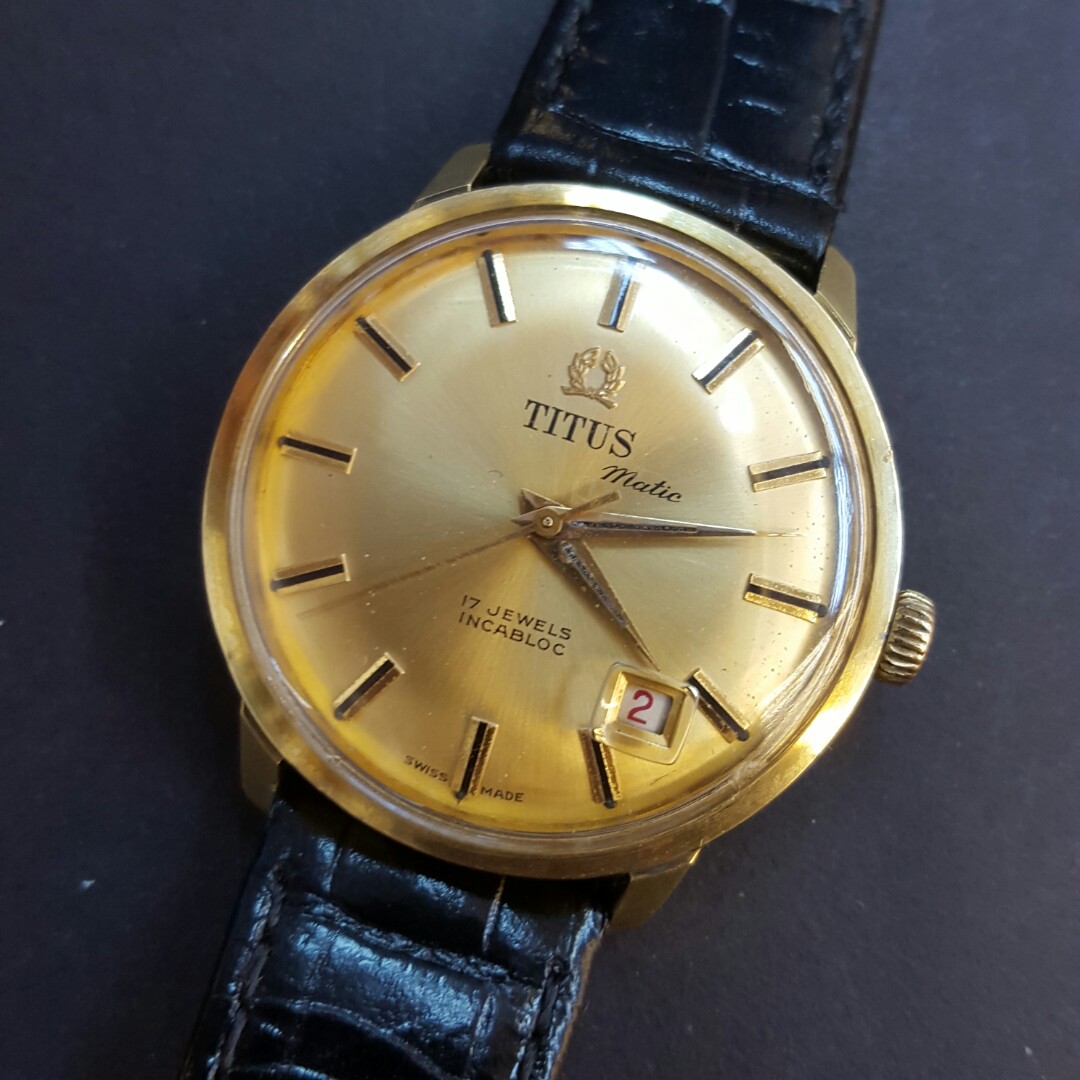 Titus watch made in hot sale