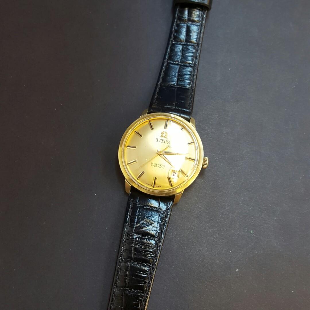 Solvil Titus Matic Vintage Watch, Women's Fashion, Watches ...