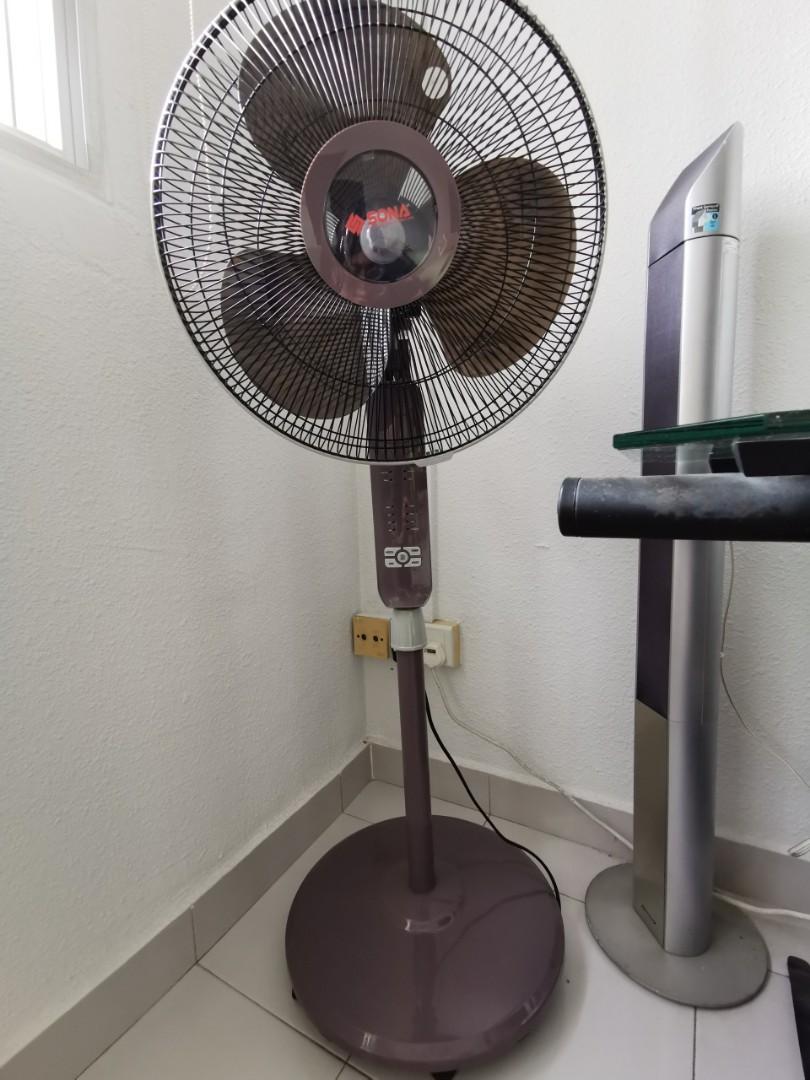 Sona Standing Fan Home Appliances Cooling Air Care On Carousell I have been using it for the past one year. sona standing fan