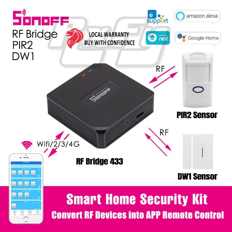 Sonoff rf bridge google home 2025