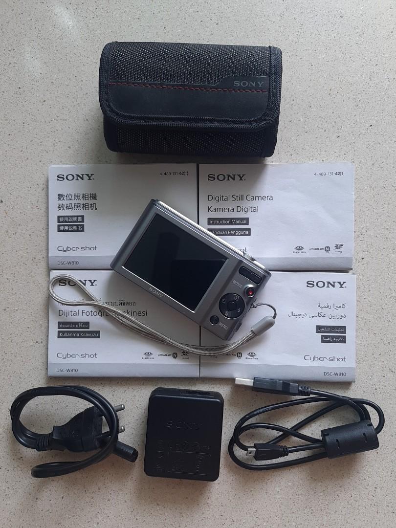 Sony Cyber Shot Dsc W810 Photography Cameras Digital Cameras On Carousell