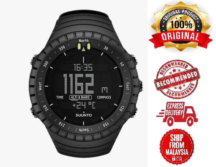 Core all black military outdoor sports clearance unisex watch