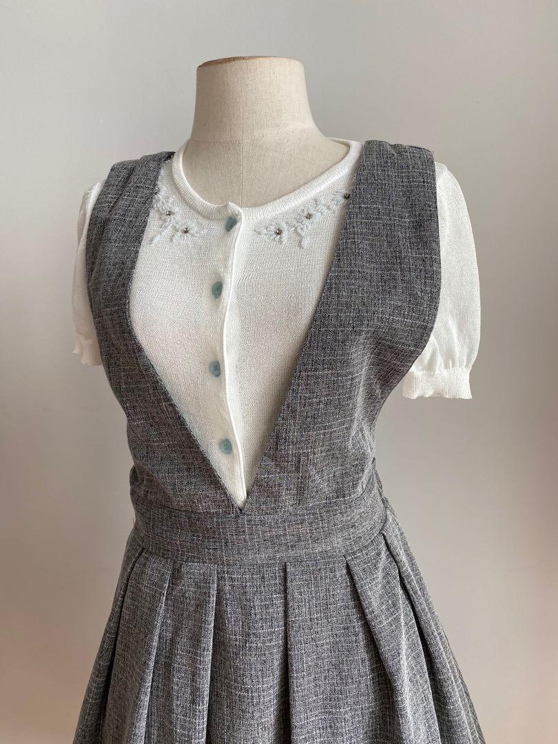 1950s pinafore skirt
