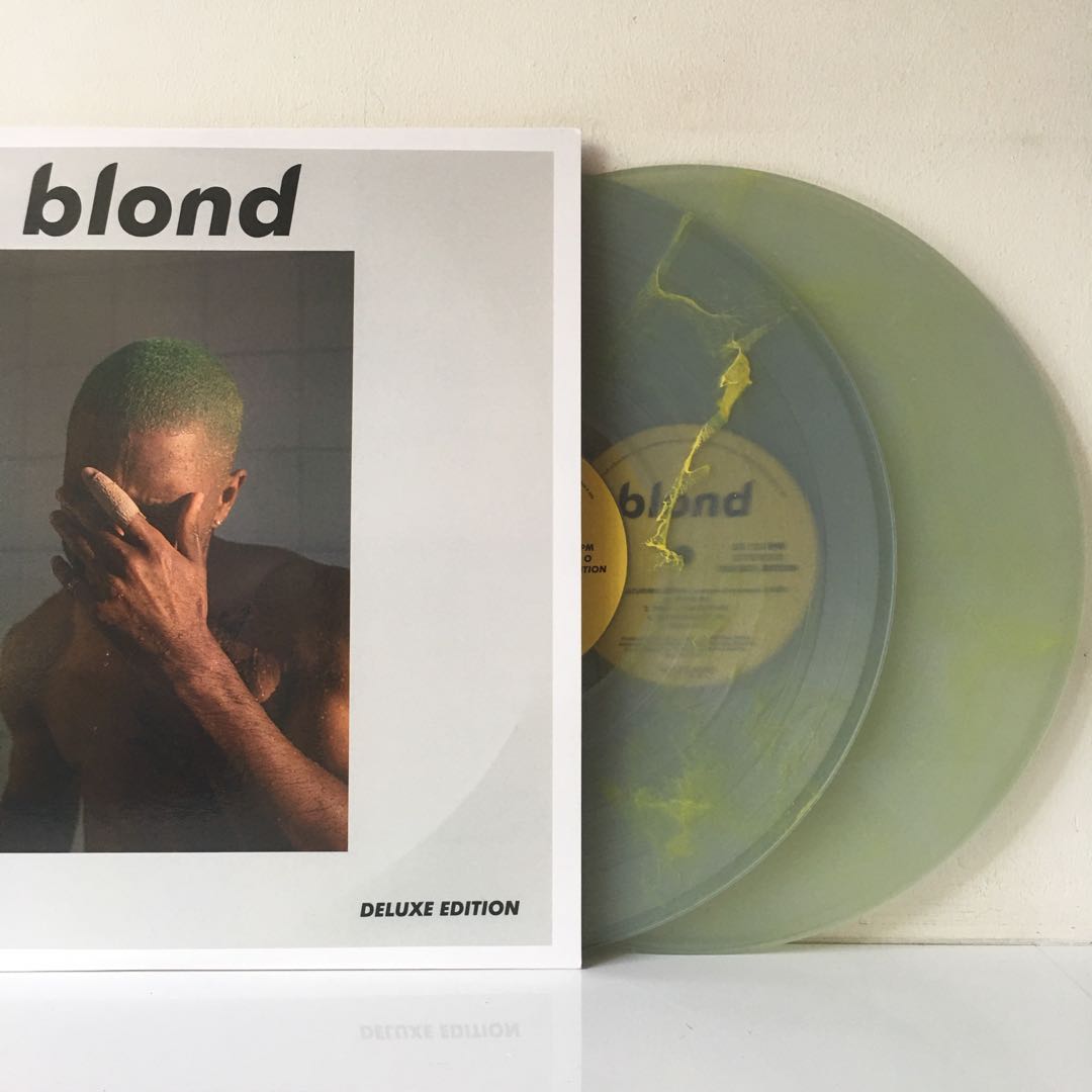 2LPに加えて12Frank Ocean Blonde オフィシャル盤 2LP