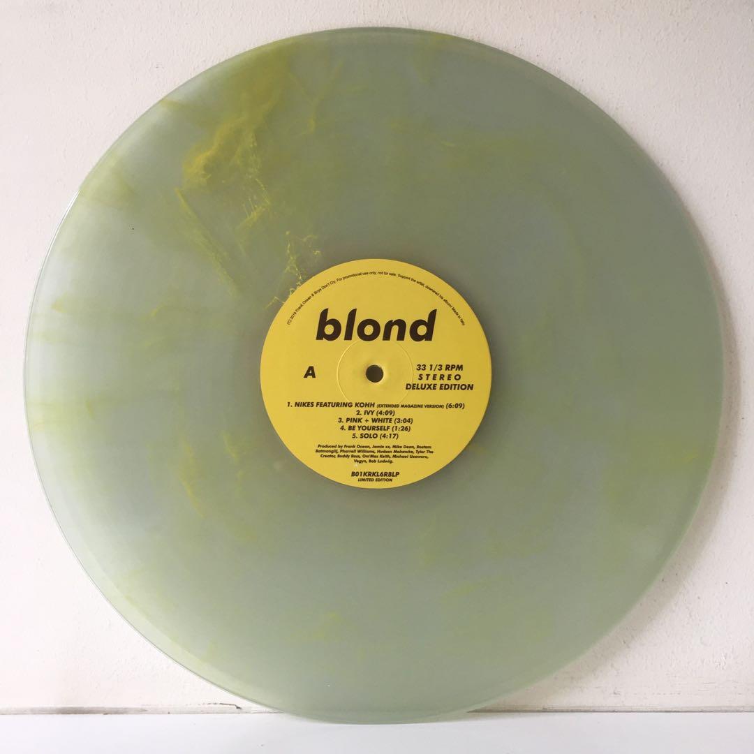 想像を超えての フランクオーシャン frank ocean blond lpレコード