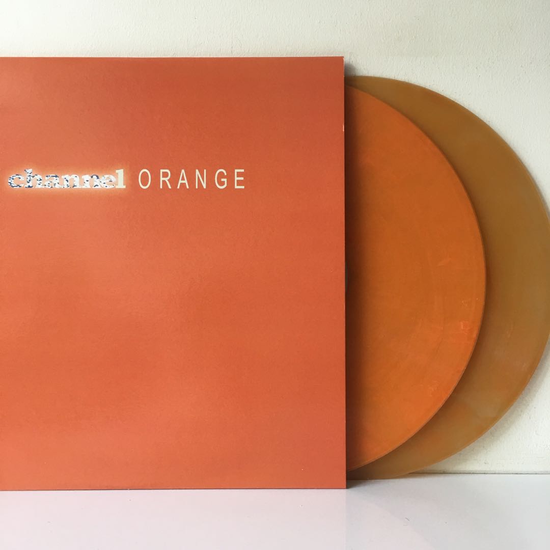 Frank Ocean Channel Orange 2LP Vinyl Limited Orange 12 Record - A