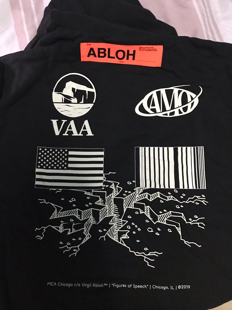 VIRGIL ABLOH x CHAMPION x MCA STORE Exclusive Hoodie, Men's Fashion, Tops &  Sets, Hoodies on Carousell
