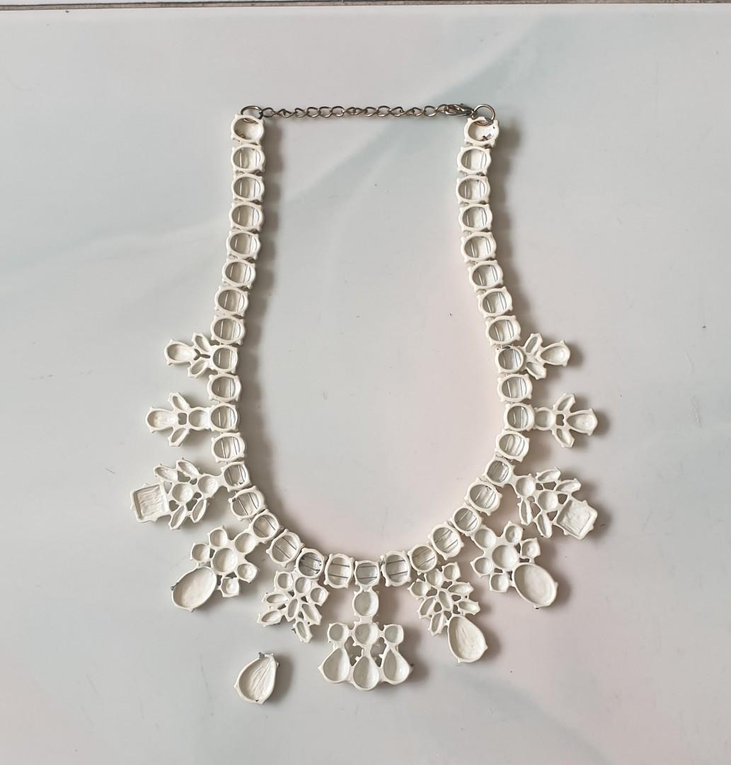 Alloy discount metal necklace