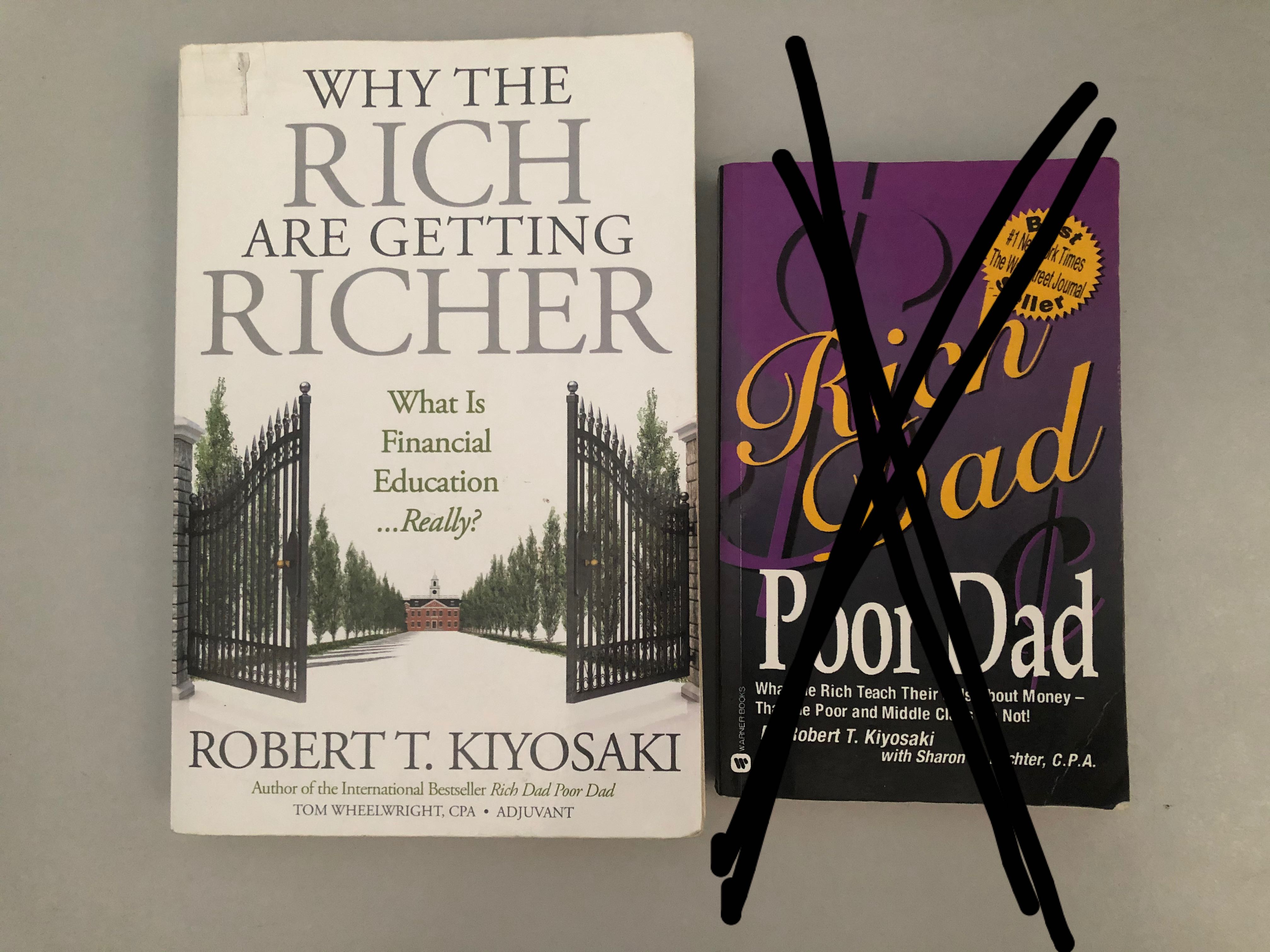 Why richer getting richer. Rich dad poor dad series, Hobbies & Toys