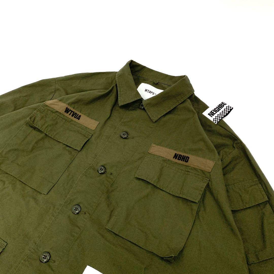 Wtaps X Neighborhood Jungle Shirt, 女裝, 上衣, T-shirt - Carousell