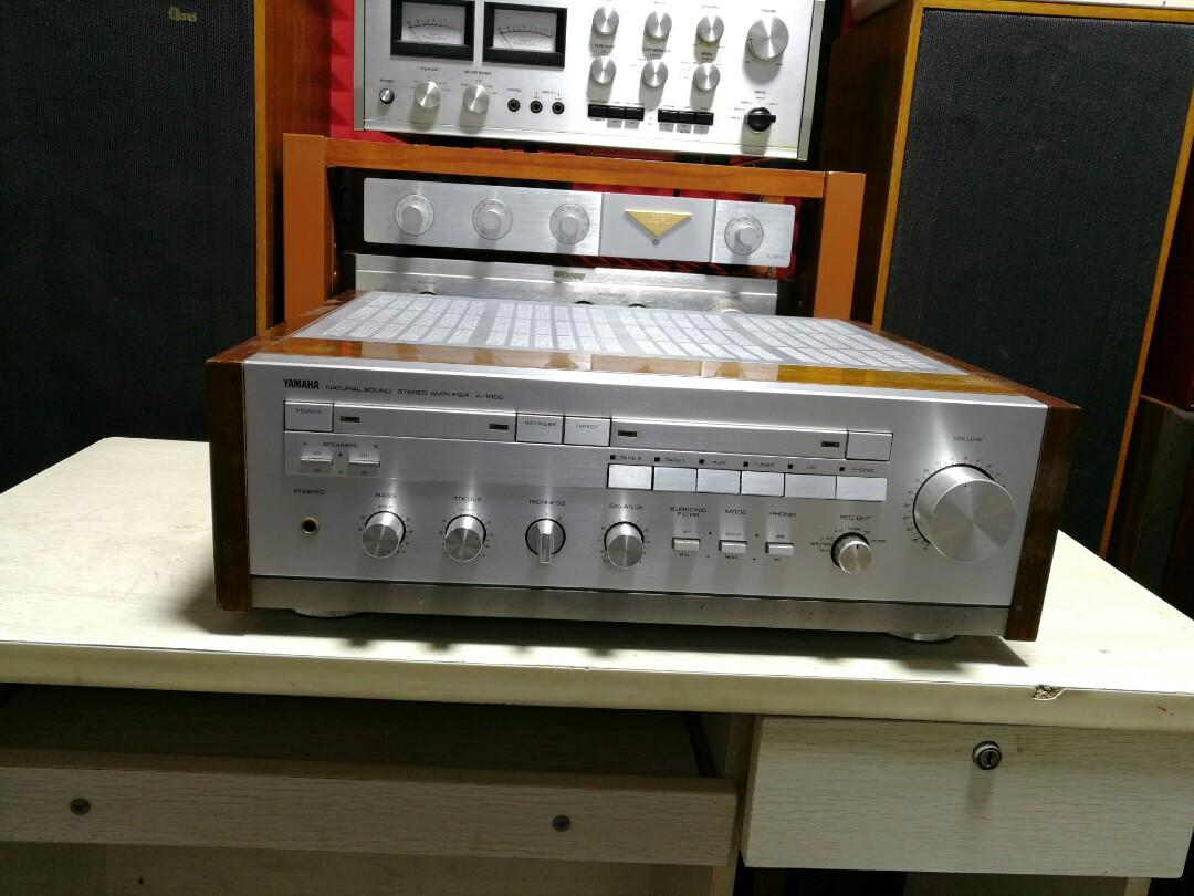 Yamaha Japan 100v Vintage A 1000 Amplifier Sale Electronics Audio On Carousell