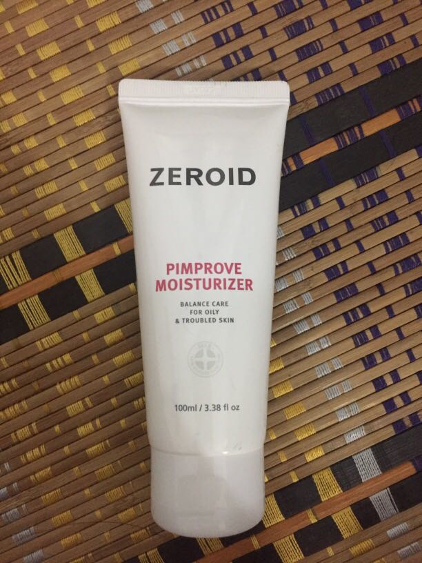 zeroid pimprove moisturizer